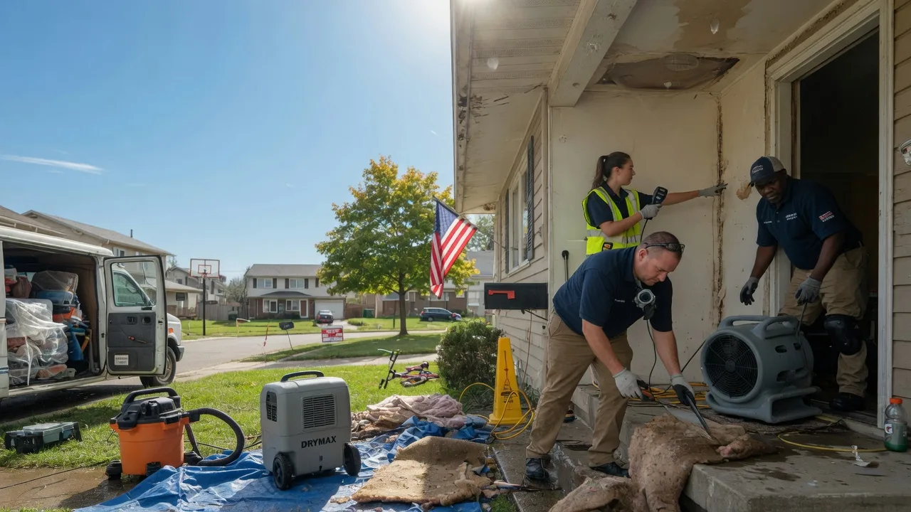 Water Damage Restoration in Sunshine, LA near me